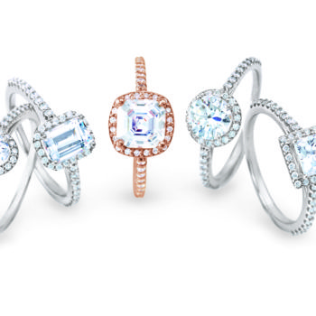 Manhattan Diamond Halo Engagement Rings - Wasserman Jewel Galleries