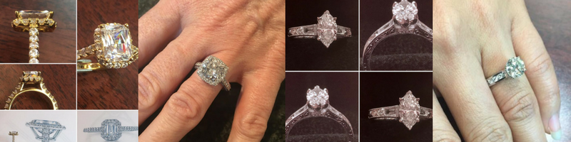 Engagement Rings Designed by Wasserman Jewel Galleries