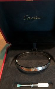 Manhattan Jewelers- Wasserman Jewel Galleries Cartier Bracelet