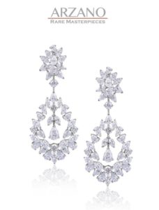 Arzano Diamond Earrings-Arzano DED-172X-4