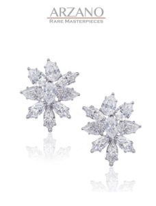 Manhattan Diamond Earrings- Arzano DED-648