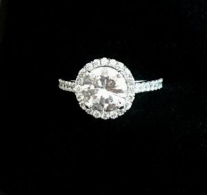 Halo Diamond Ring - Wasserman Jewel Galleries in Manhattan